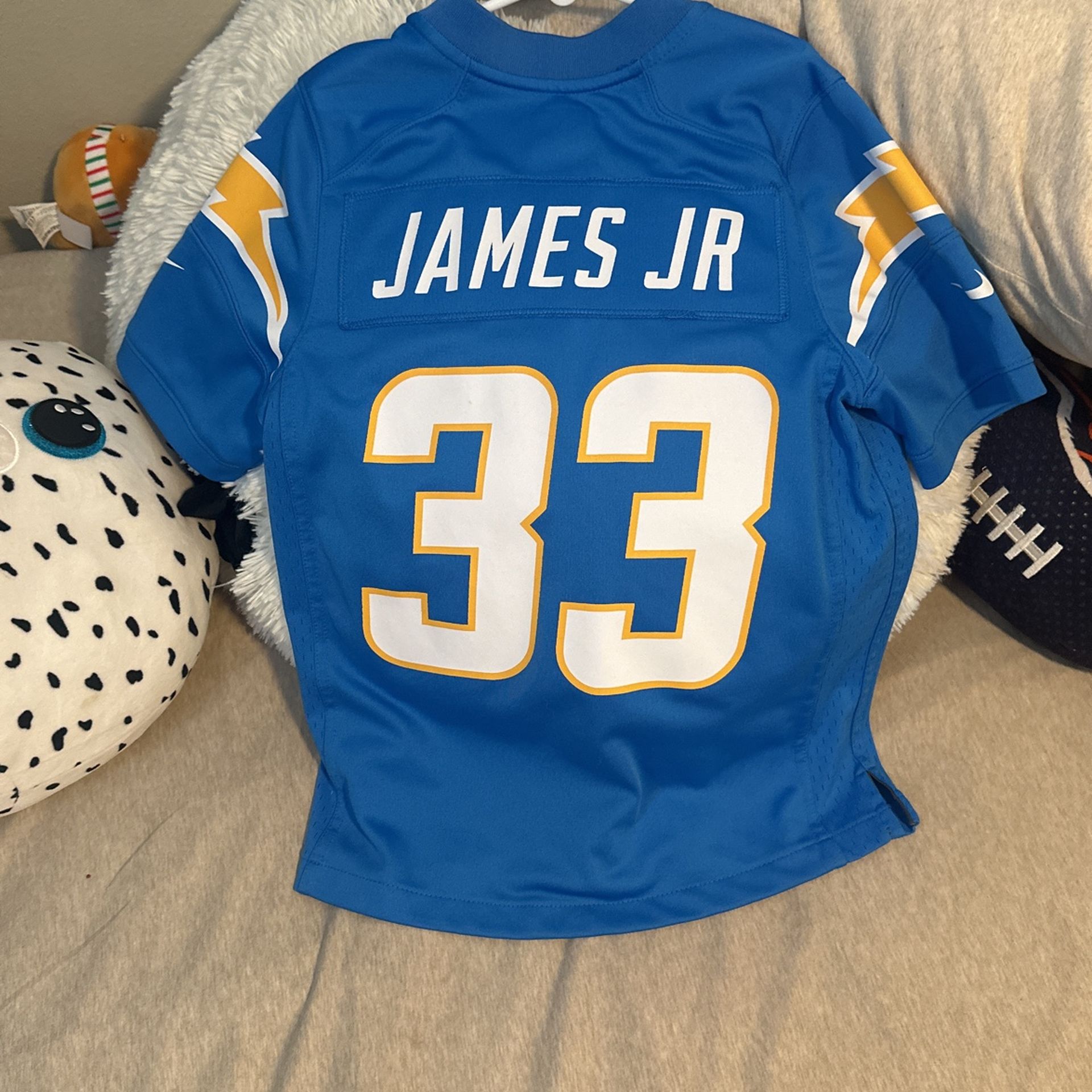 Youth Chargers Derwin Jersey James Size Small