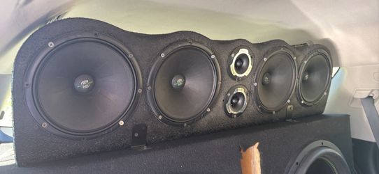 Deaf bounce Sylvester 8s x4 and 2 DS-18 super tweeters