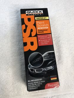 NEW* QUIXX SYSTEM PAINT SCRATCH REMOVER Kit
