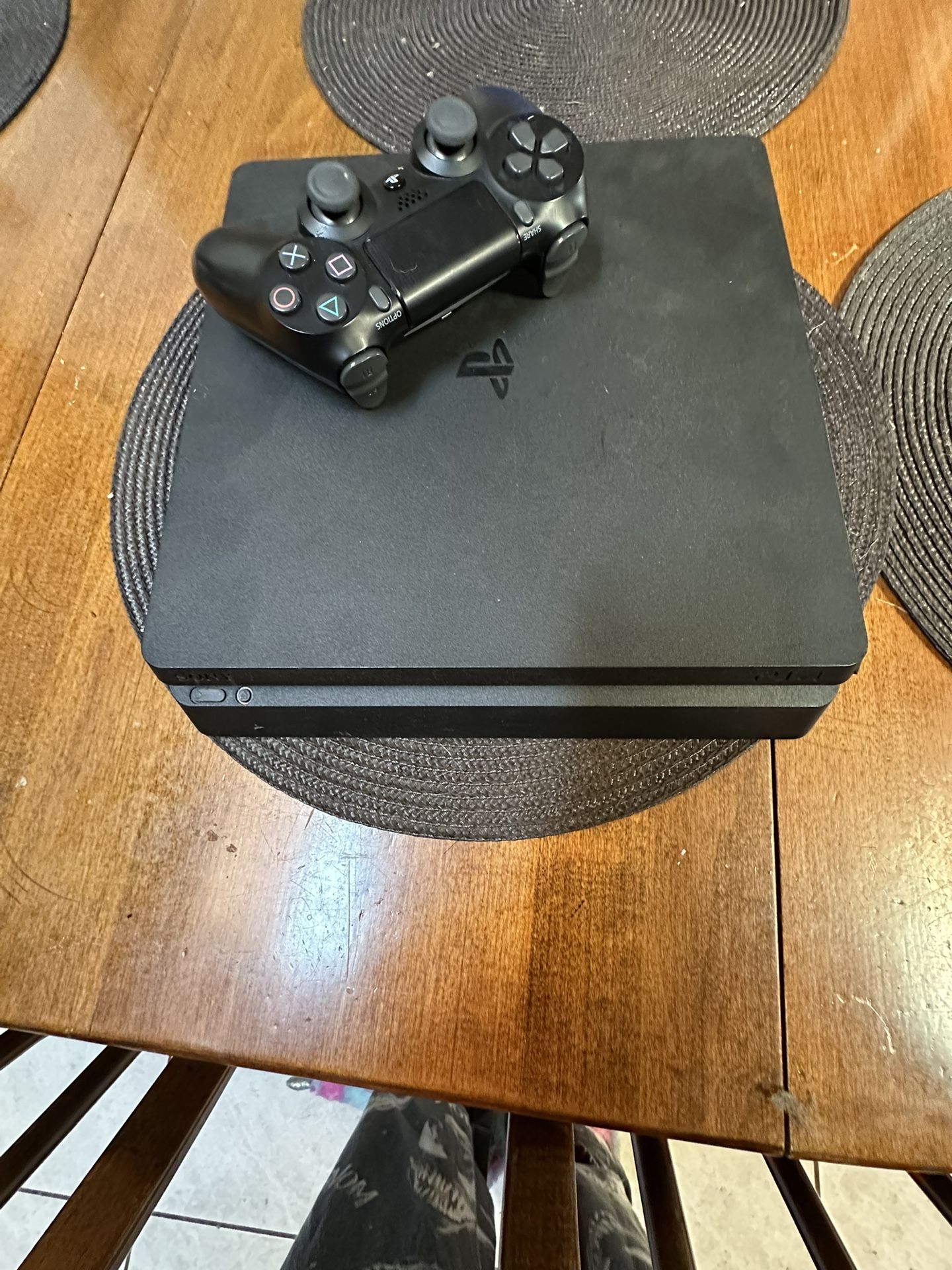 PS4 And Controller 