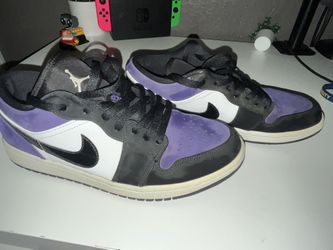NIKE COURT VISON JORDANS1 LOWS