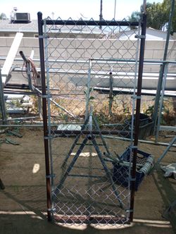 Chain Link gate, 6'x 33"