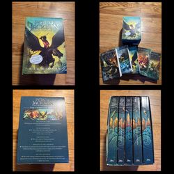 Percy Jackson and the Olympians 5 Book Paperback Boxed Set, Paperback: