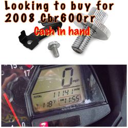 Looking for 2008 cbr 600 rr parts