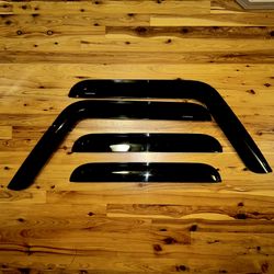 Jeep Wrangler Sidewind Deflectors To Divert Air From Windows Also For Gladiator 