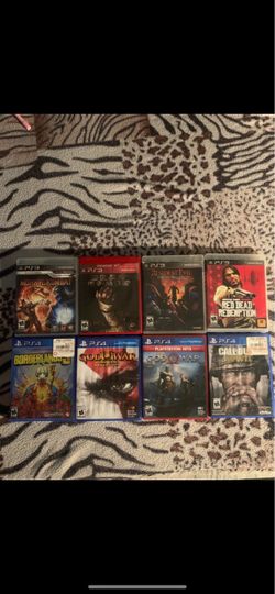 PS4 and PS3 games