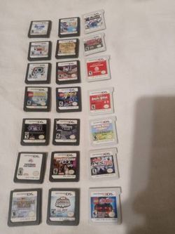 21 nintendo ds 3ds games BUNDLE