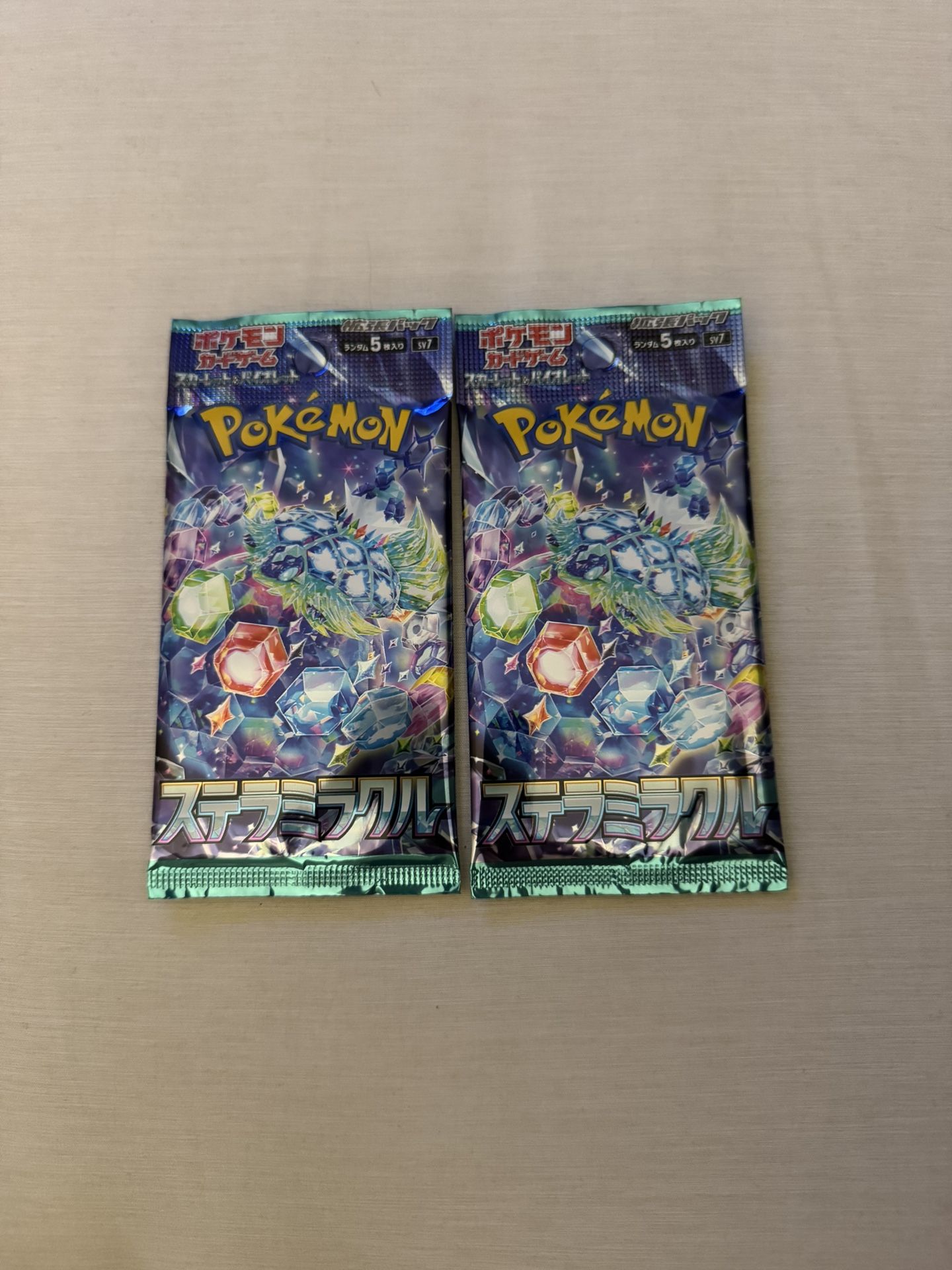 Stellar Miracle SV7 Japanese Pokemon Card Scarlet & Violet Packs
