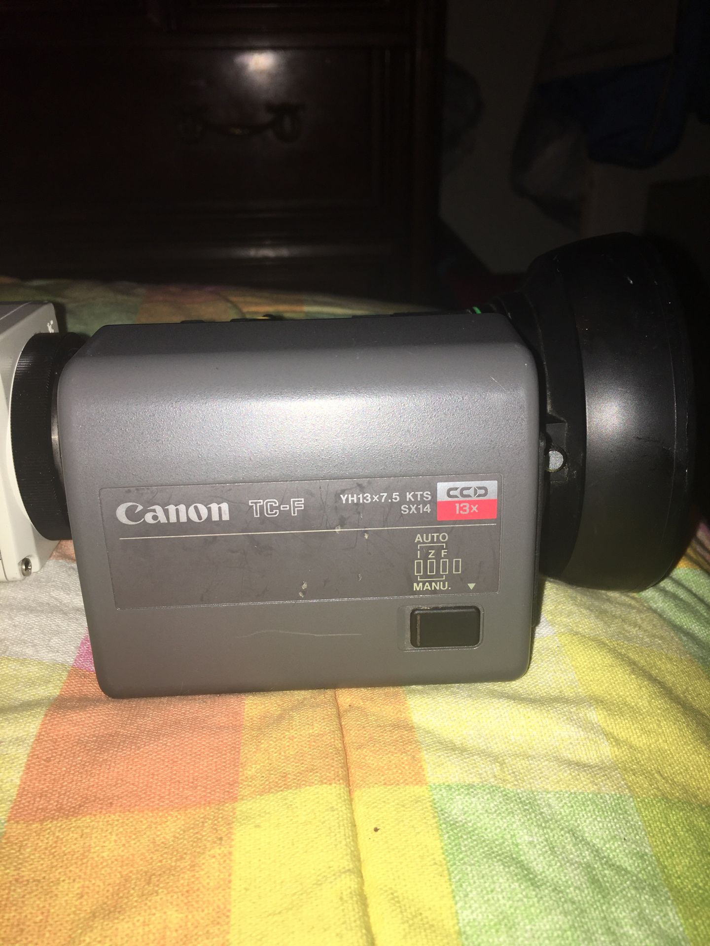 Sony power had color video camera with color lens