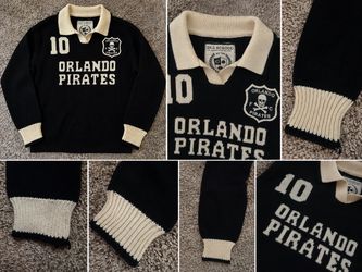Orlando Pirates FC #10 Retro 100% Cotton Knit Sweater