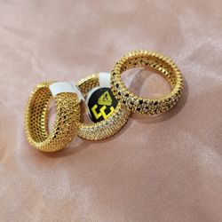Gold  tone color ring