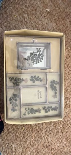 New picture frame set still in original packaging.