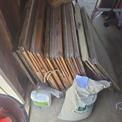Free Old Windows, Doors, Storm Windows And Wood