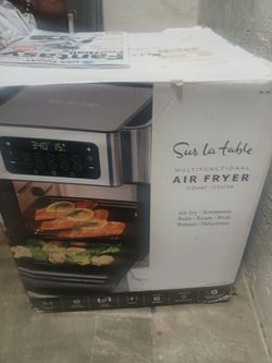 Sur la table air fryer