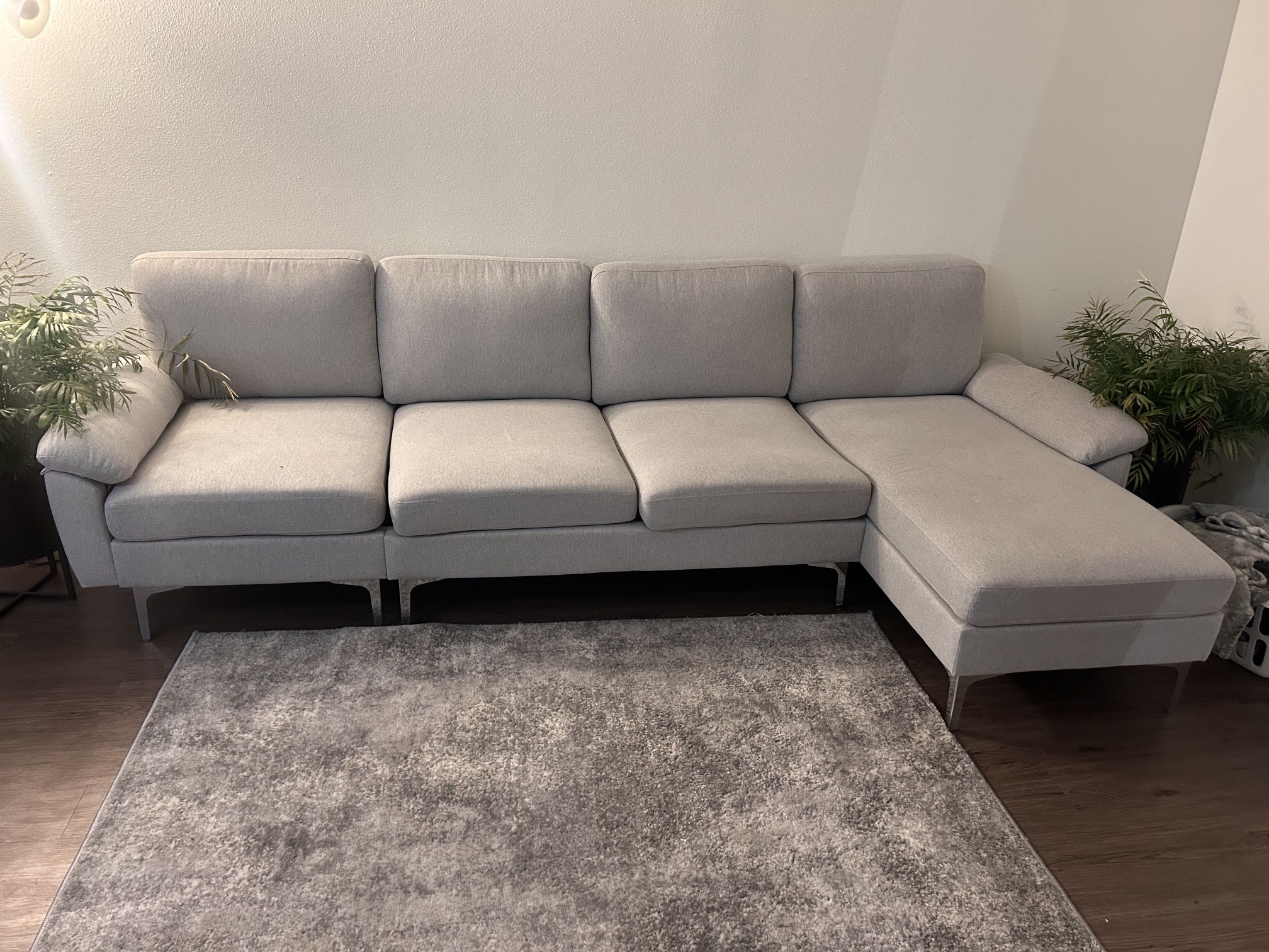 (Grey) Sectional Sofa 