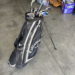 LEFT Golf set for BEGINNERS