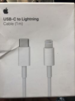 USB -c to lighting