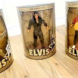 Set of 3 Elvis Dolls