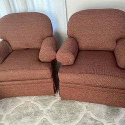 Smith Brothers Swivel Chairs 