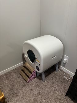 Cumrige self cleaning litter box