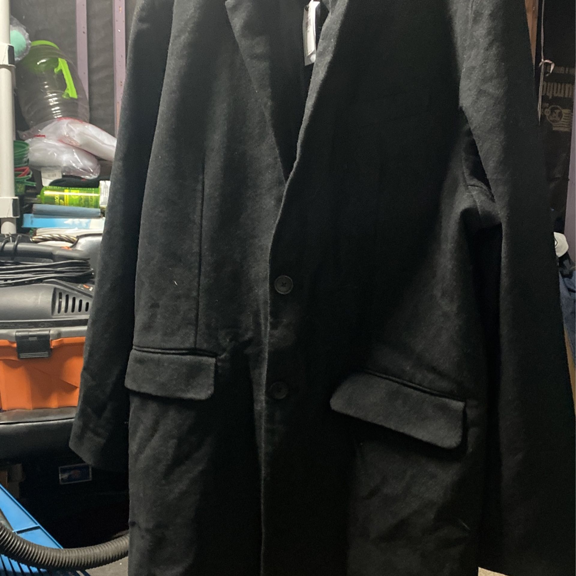 Men’s Long Dress Coat Size 2x