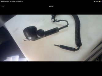 Title: Vintage WWII Shure T-17-B Military Microphone SW-109 - Bakelite