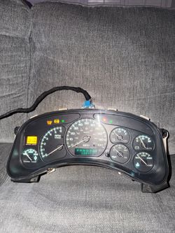 Silverado gauge cluster