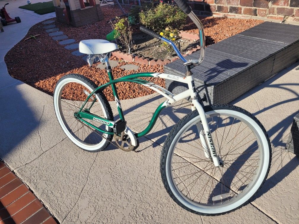 Nishiki Boardwalk Beach Cruiser Bicycle 