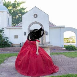 15 Dress , Red 