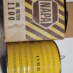 Vintage NAPA Oil Filter 1100