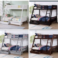 Bunk Bed Full And Twin Not Including Mattress