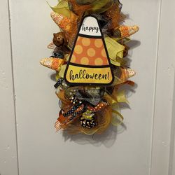 Halloween Candy Corn Swag 