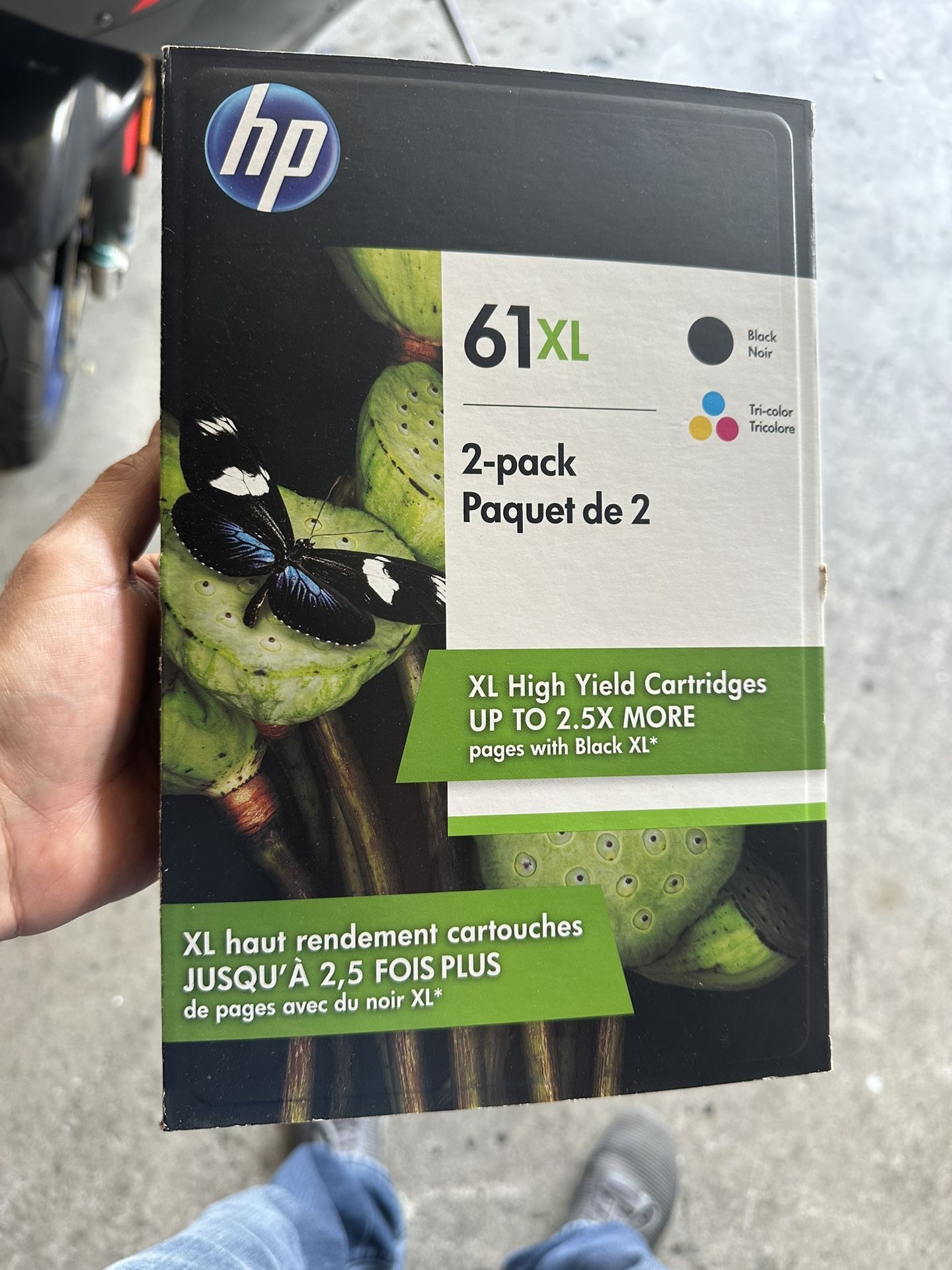 Hp Ink 2 Pack Black And Tricolor XL