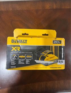 DeWalt 20V XR PowerStack 3.5Ah Battery and Charger