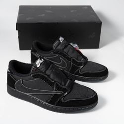 Air Jordan 1 Low Travis Scott Black Phantom