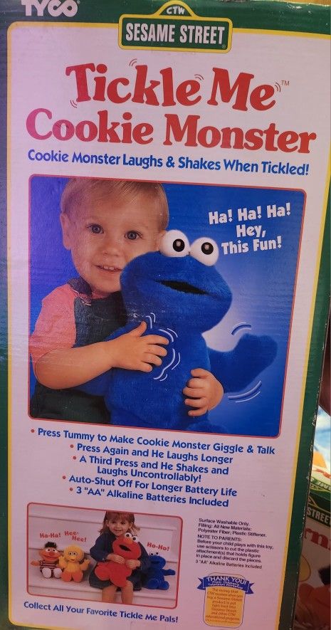 Tikkle Me Cookie Monster 