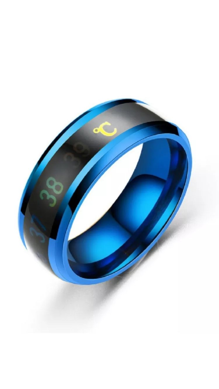 New Temperature Display Blue Ring