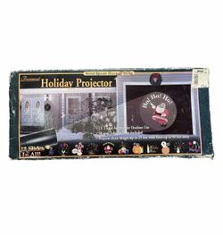 Christmas Foremost Halogen Light Holiday Projector w/12 Slides Halloween