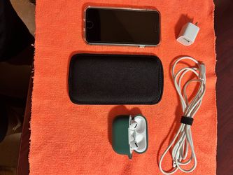 Apple iPhone 8 GB with AirPods Pro (1st Generation)