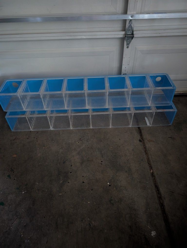 4 Custom Acrylic Frag Clown Fish Grow Out Fish Coral Tank Aquarium 