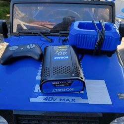 40v Jeep With Removable Battery 