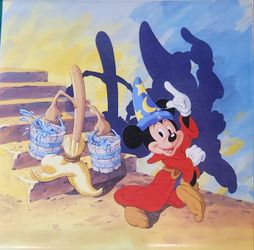 Walt Disney Fantasia 1(contact info removed) 6" Decorative Plate