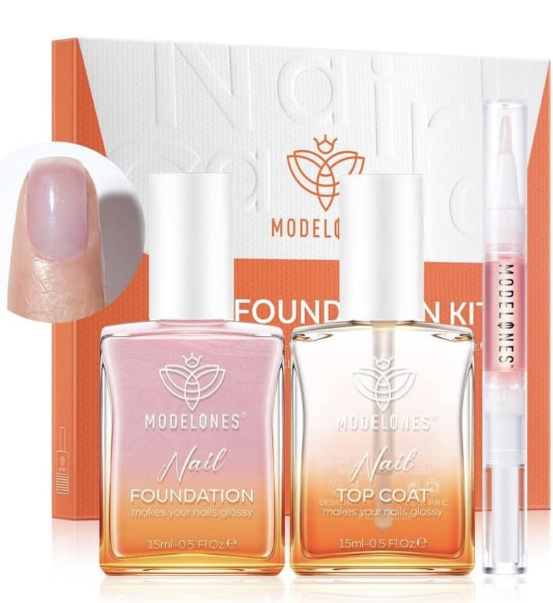Brand New Concealer Nail Kit For Discoloration! 5 Stars!!