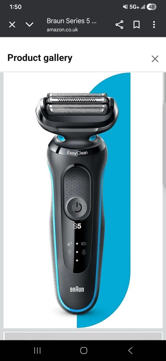 Braun All I One Shaver Plus Wet Dry Action