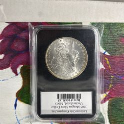 1885 Morgan Silver $1 Uncirculated Rim Toned MS63 By Littleton Coin Company, Inc.