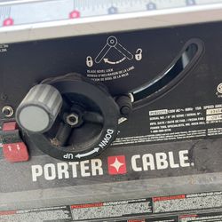 Table Saw And Miter Saw With Stands