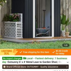 Brand New Shed