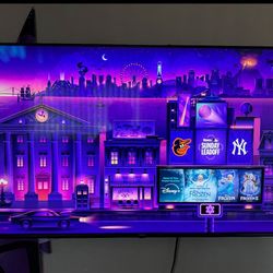 Hisense 58 TV mount included moves side to side 