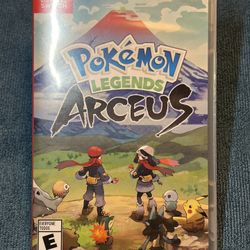 Nintendo Switch Pokemon Legends Arceus