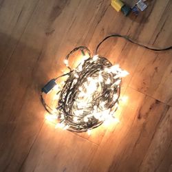 White string lights